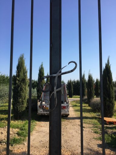 Motif personnalisé à la forge