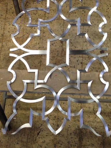 Grille de l'ambassade d'Arabie Saoudite 